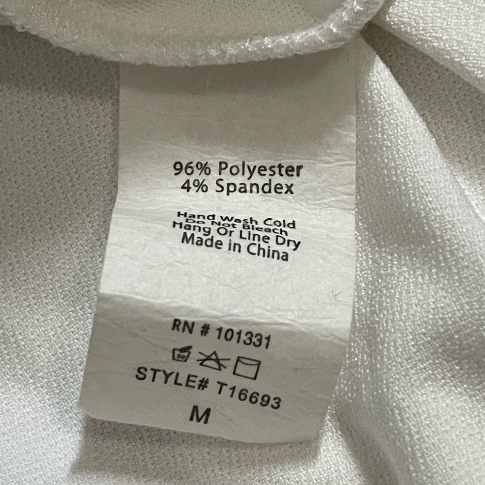 Charlotte Russe White Ruffle Top - Picture 4 of 4